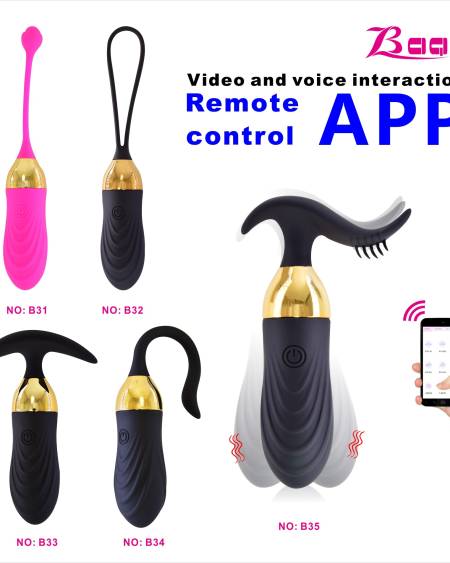 Remote control vibrating egg for women