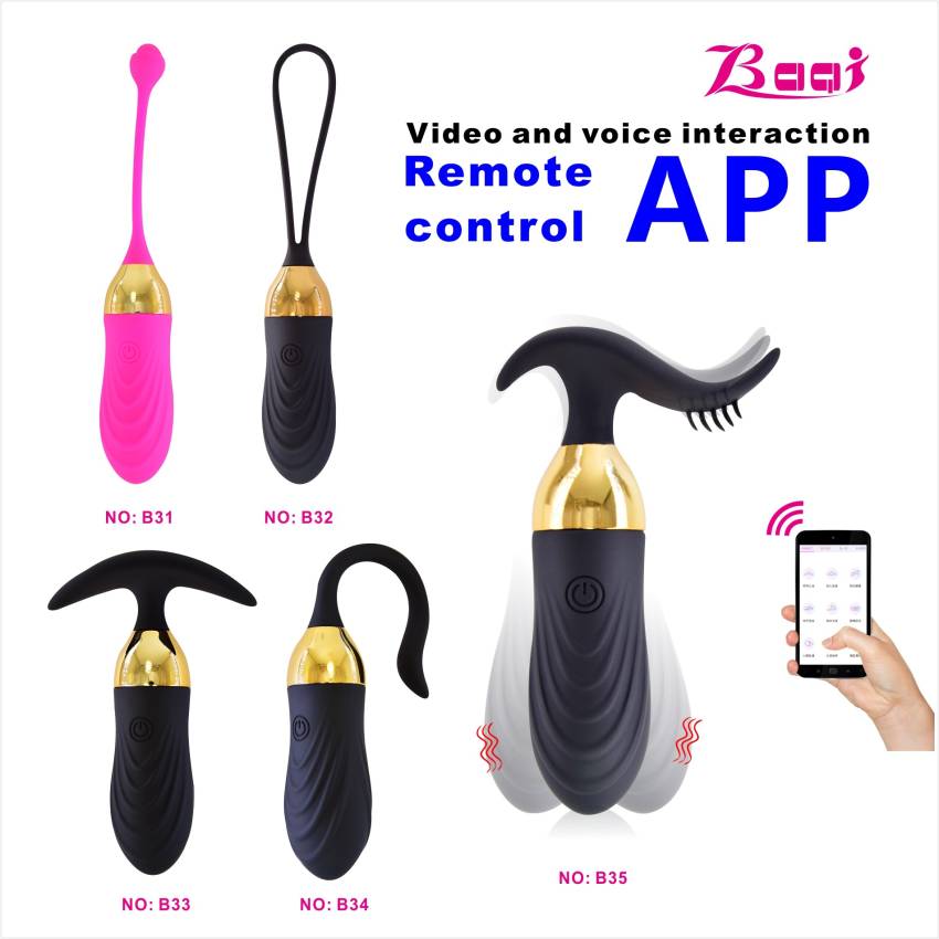 Remote control vibrating egg for women