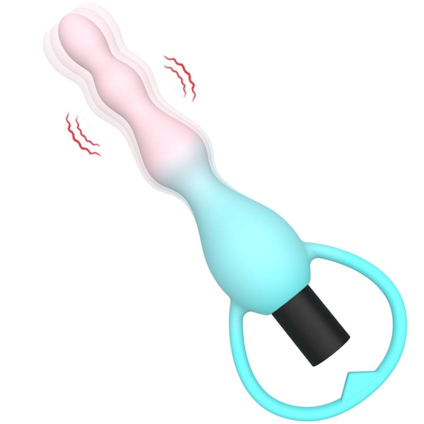 Silicone beads anal stimulation