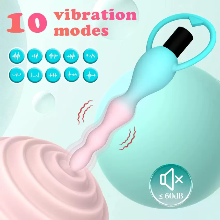 Silicone beads anal stimulation - Image 6