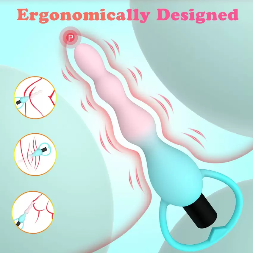 Silicone beads anal stimulation - Image 4