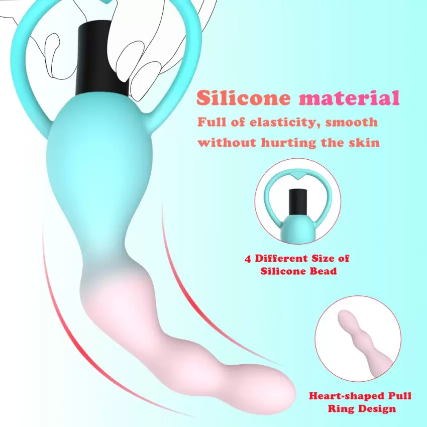Silicone beads anal stimulation - Image 3